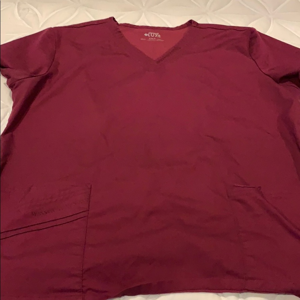 Scrubs!! 2 large tops, large jacket and xl bottom